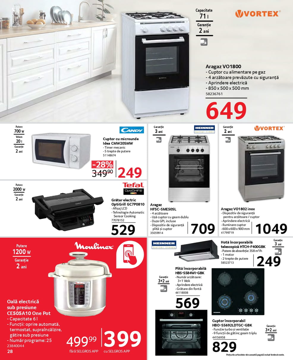 catalog Selgros nealimentar